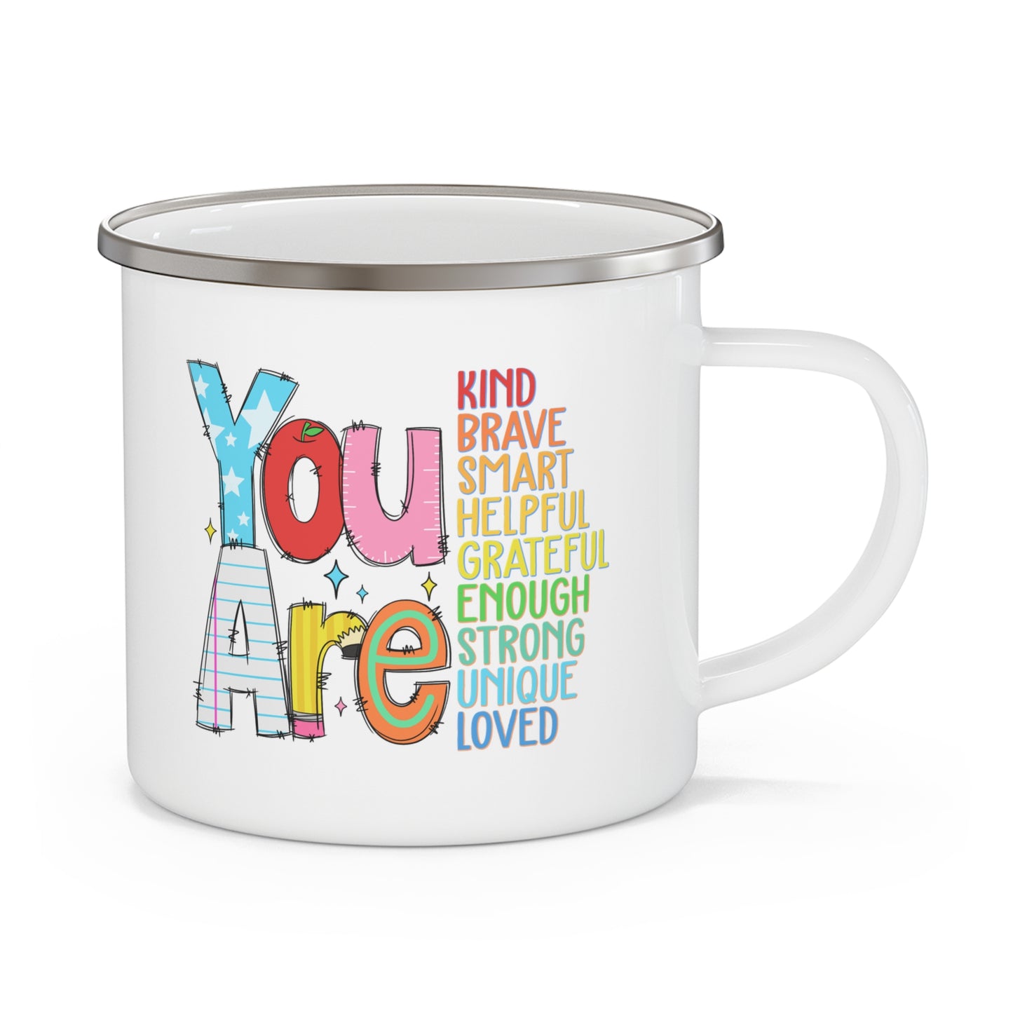 🔥 YOU ARE... Camping Mug – Adventure with a Message