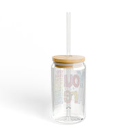 🌿 YOU ARE... 16oz Glass Sipper – Pure Hydration. Pure Identity.