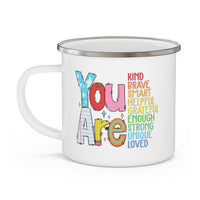 🔥 YOU ARE... Camping Mug – Adventure with a Message